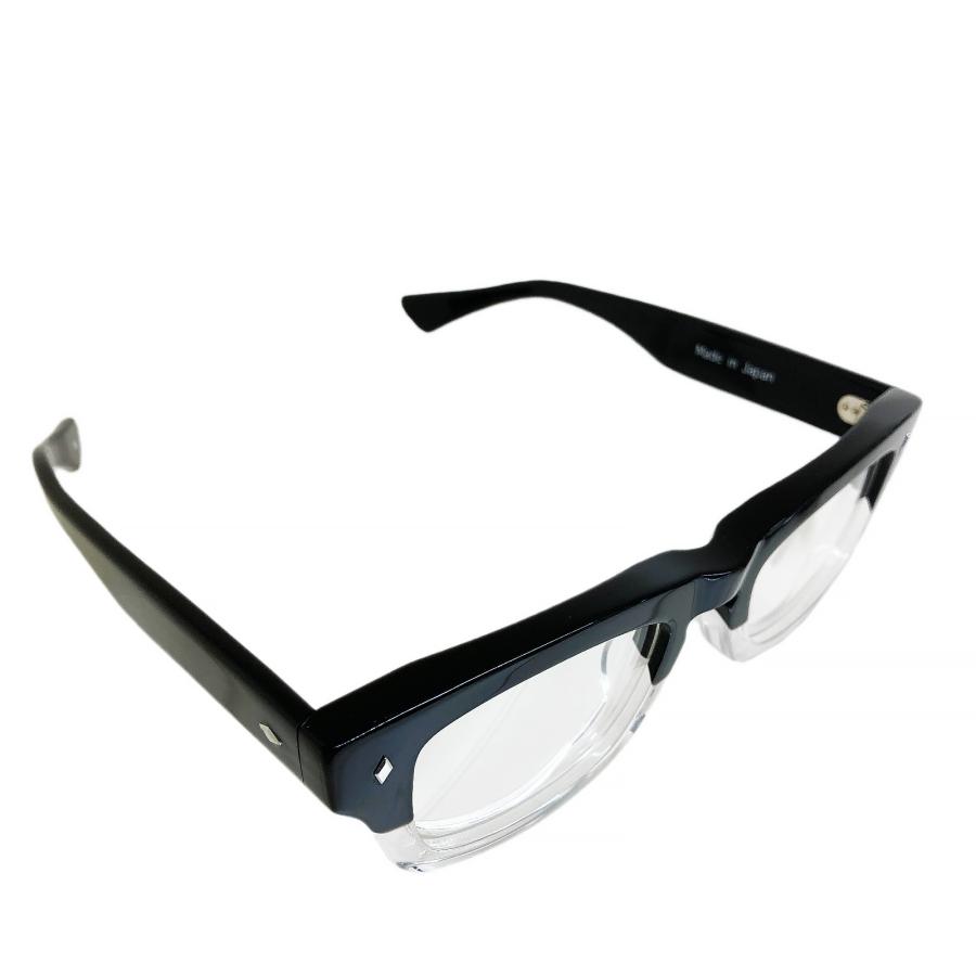 EFFECTOR（エフェクター） CODA/コーダ Col.BK2/黒×クリア メガネ