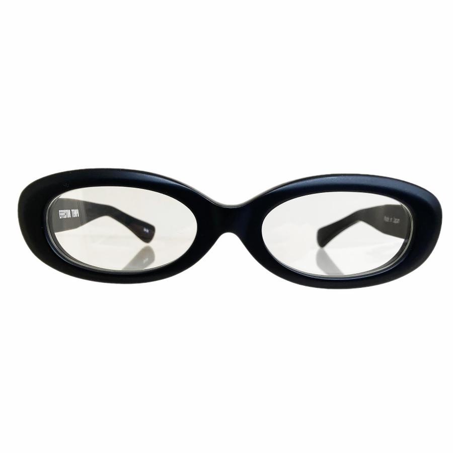 EFFECTOR エフェクター TEMPO/テンポ Col.BKM 黒マット メガネ サングラス オリジナルモデル オーバルタイプ 国内正規品販売店 | EFFECTOR | 01