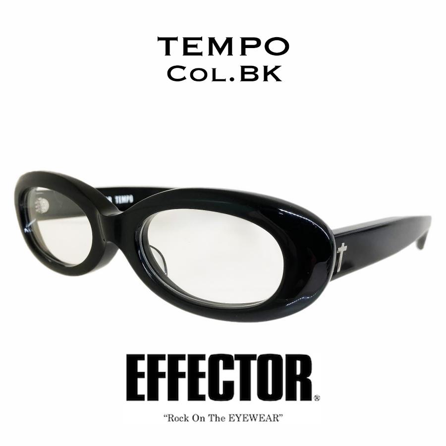 EFFECTOR（エフェクター） TEMPO/テンポ Col.BK 黒 メガネ サングラス