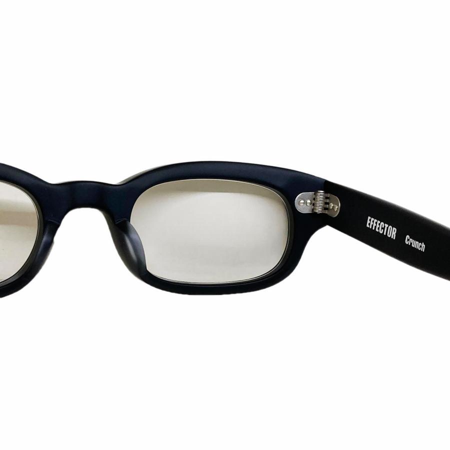 EFFECTOR エフェクター crunch/クランチ Col. BKM 黒マット 限定カラー メガネ サングラス オリジナルモデル ウェリントンタイプ 国内正規品販売店 | EFFECTOR | 05