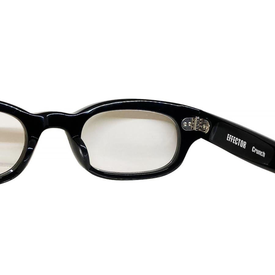 EFFECTOR エフェクター crunch/クランチ Col. BK 黒ブラック メガネ サングラス オリジナルモデル ウェリントンタイプ 国内正規品販売店 | EFFECTOR | 05