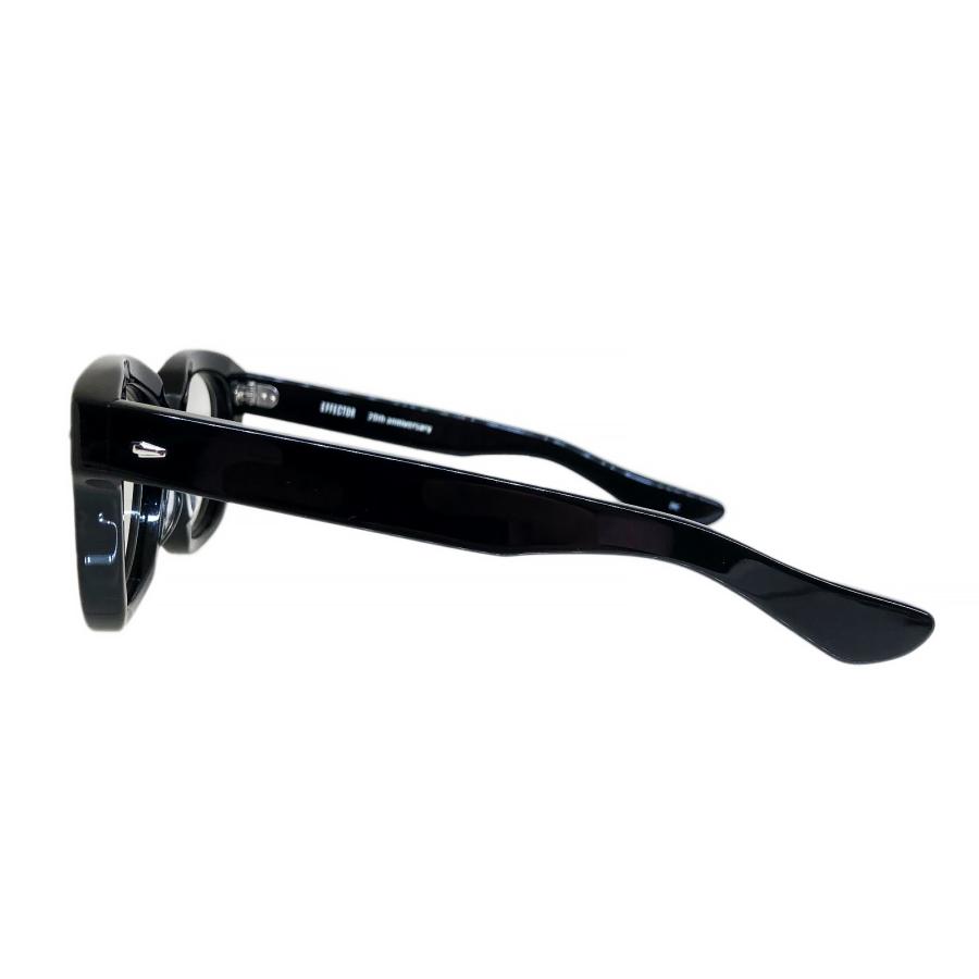 EFFECTOR エフェクター UNISON/ユニゾン Col.BK/黒 20周年記念モデル メガネ サングラス ボストンタイプ 国内正規品販売店 | EFFECTOR | 02