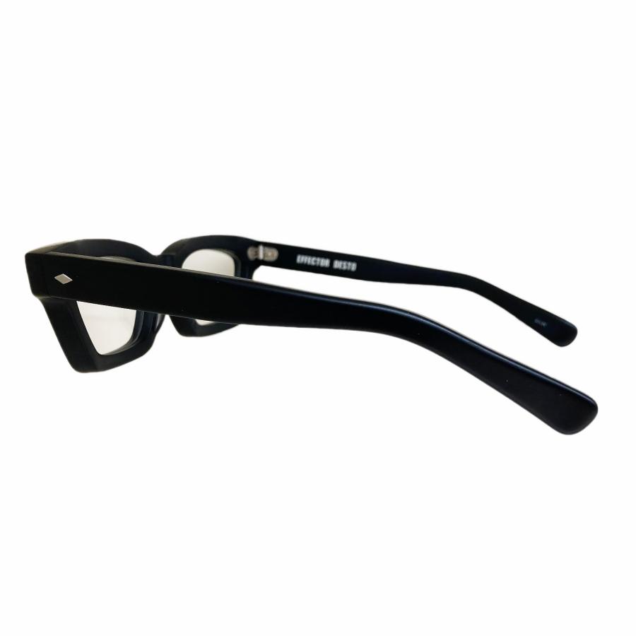 EFFECTOR エフェクター DESTO/デスト Col.BKM/黒マット メガネ スクエア ウェリントンタイプ 国内正規品販売店 | EFFECTOR | 02