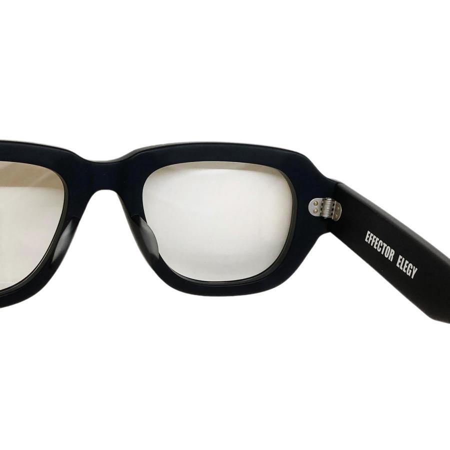EFFECTOR エフェクター ELEGY/エレジー Col.BKM 黒マット メガネ セルフレーム スクエアタイプ 国内正規品販売店 | EFFECTOR | 05