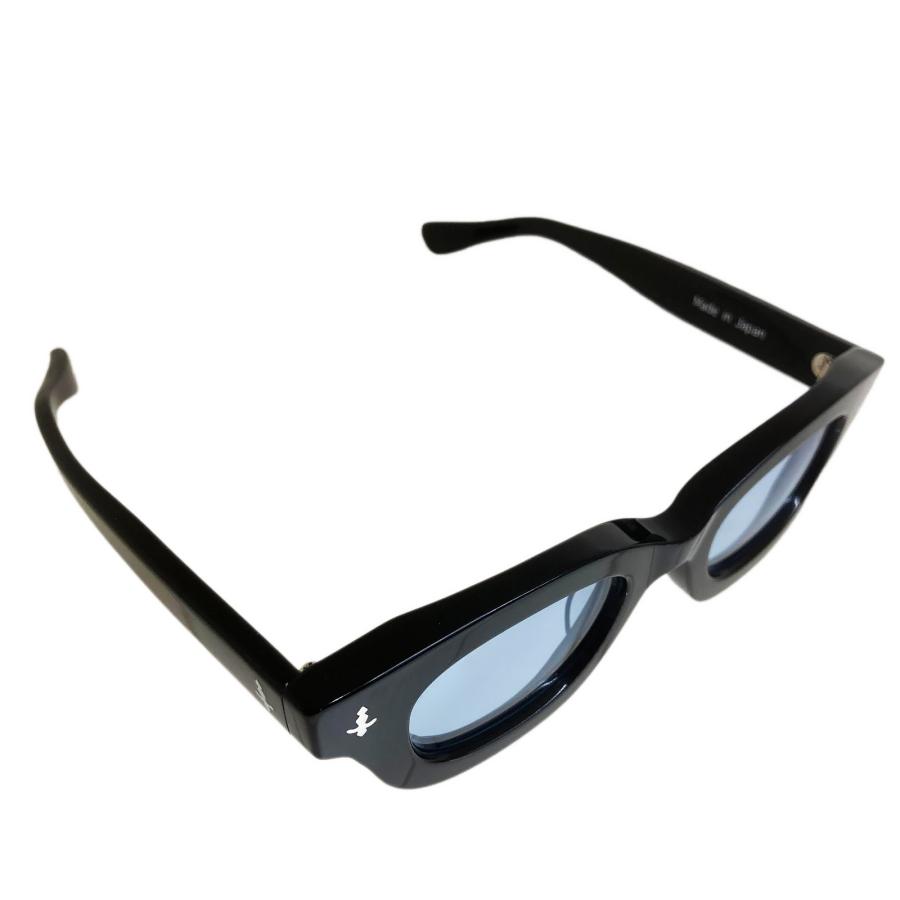 EFFECTOR エフェクター TAKT/タクト Col.BKBL 黒/ブルー サングラス セルフレーム ウェリントンタイプ 国内正規品販売店 | EFFECTOR | 03