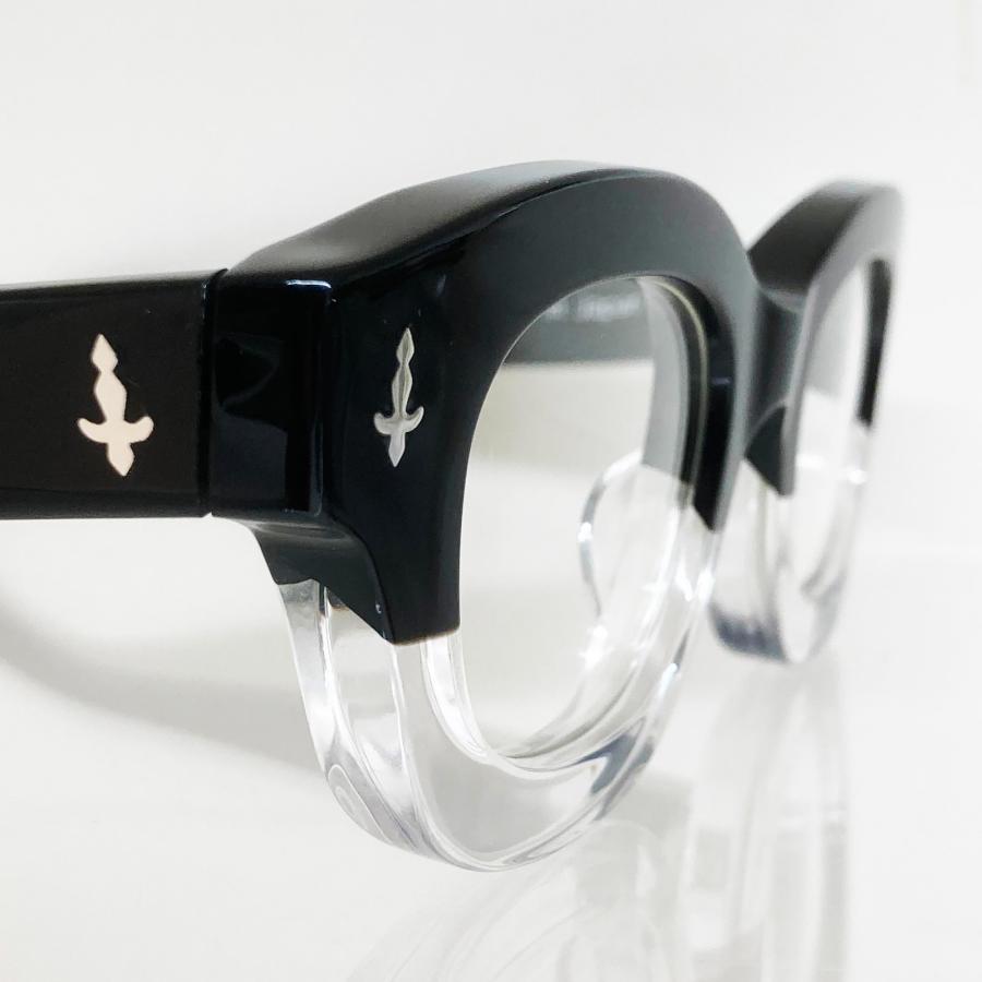EFFECTOR エフェクター TAKT/タクト Col.BK2 黒×クリア メガネ セルフレーム ウェリントンタイプ 国内正規品販売店 | EFFECTOR | 04