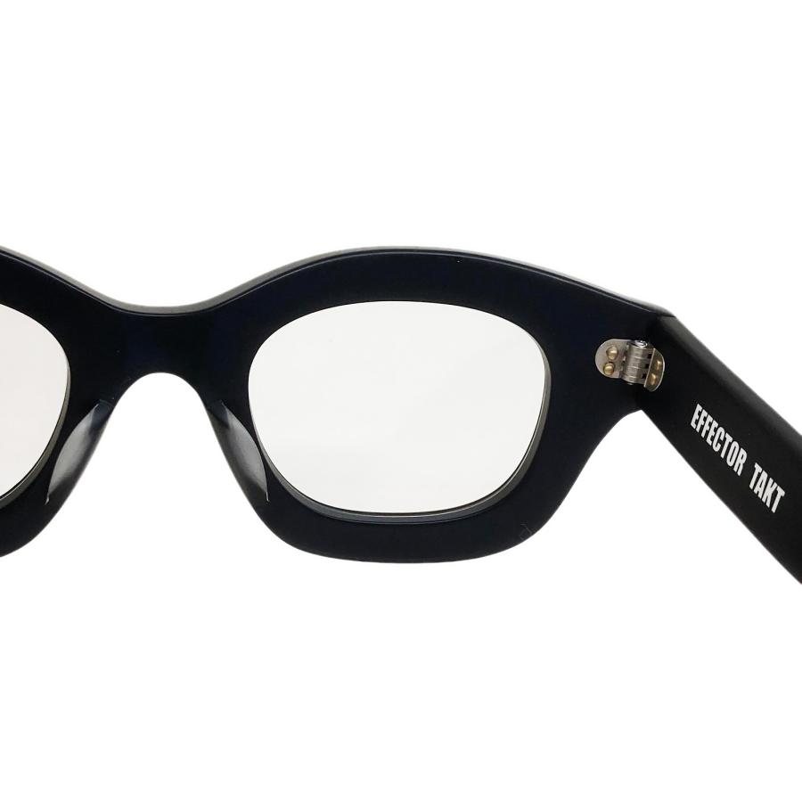 EFFECTOR エフェクター TAKT/タクト Col.BKM 黒マット メガネ セルフレーム ウェリントンタイプ 国内正規品販売店 | EFFECTOR | 05
