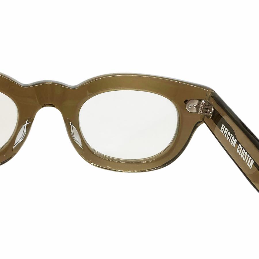 EFFECTOR エフェクター CLUSTER/クラスター Col.KH カーキ(緑) メガネ サングラス セルフレーム ウェリントンタイプ 国内正規品販売店 | EFFECTOR | 05