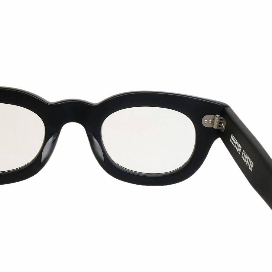 EFFECTOR エフェクター CLUSTER/クラスター Col.BKM 黒マット メガネ サングラス セルフレーム ウェリントンタイプ 国内正規品販売店 | EFFECTOR | 05