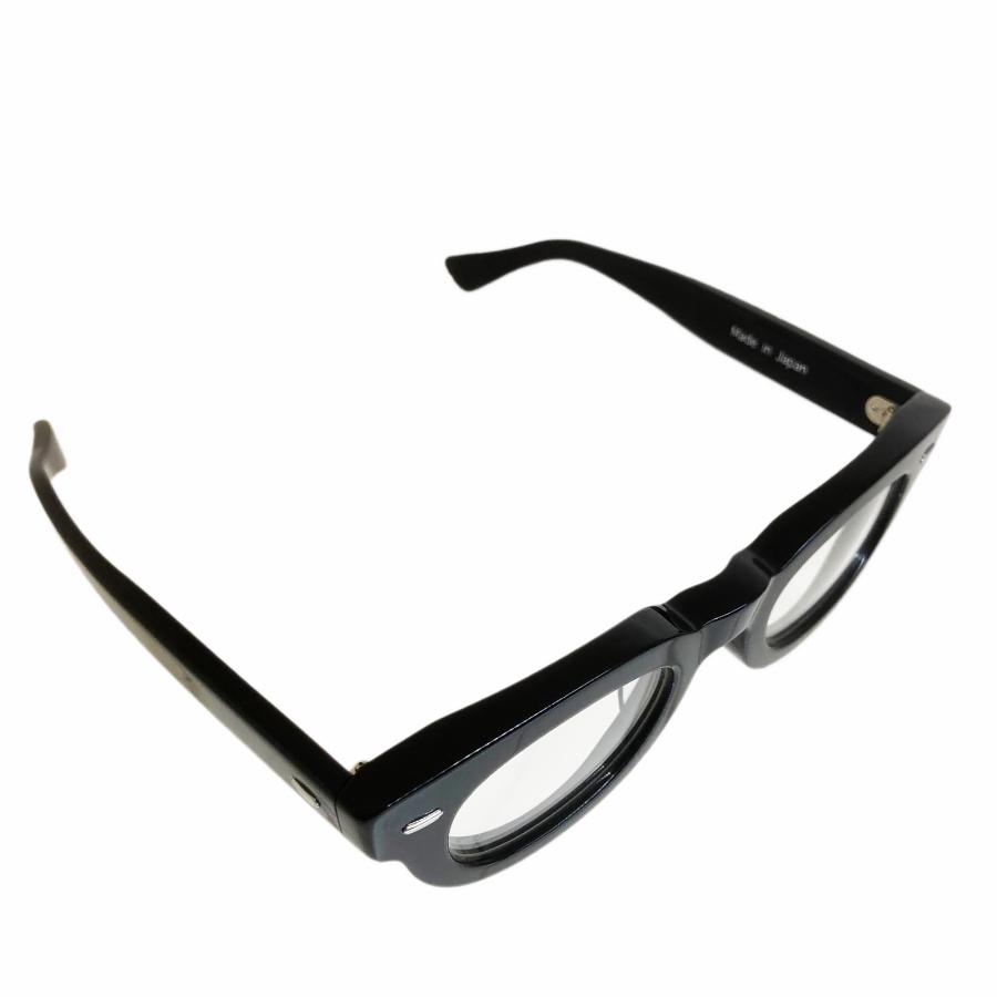 EFFECTOR エフェクター CLUSTER/クラスター Col.BK 黒 メガネ サングラス セルフレーム ウェリントンタイプ 国内正規品販売店 | EFFECTOR | 03