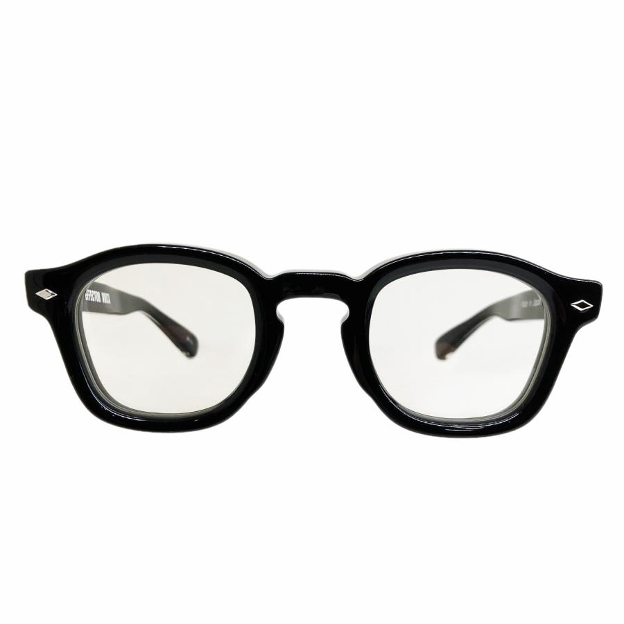 EFFECTOR エフェクター VOLTA/ボルタ Col. BKCL 黒クリア メガネ サングラス セルフレーム ラウンドスクエアタイプ 国内正規品販売店 | EFFECTOR | 01