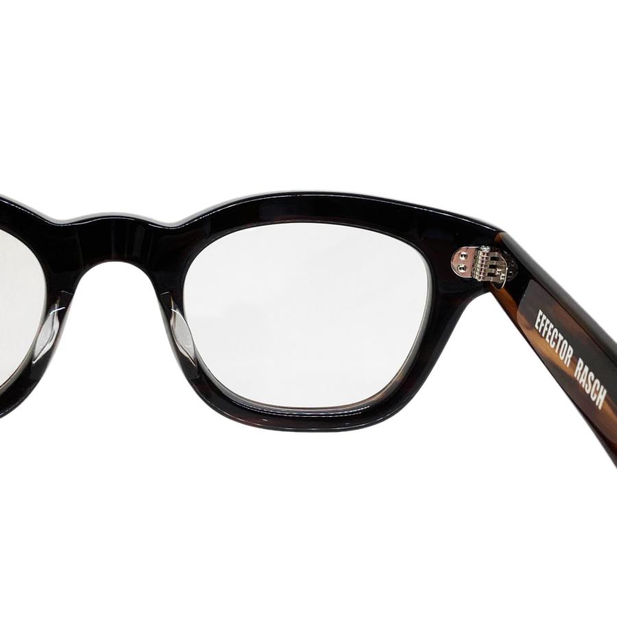 EFFECTOR エフェクター RASCH/ラッシュ Col.CO 茶系 コニャック メガネ オリジナル モデル ウェリントンタイプ 国内正規品 販売店 | EFFECTOR | 05