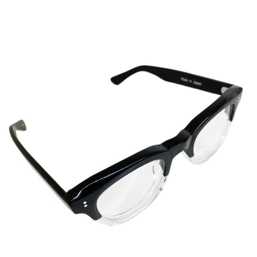 EFFECTOR エフェクター RASCH/ラッシュ Col.BK2 茶系 黒×クリア メガネ オリジナル モデル ウェリントンタイプ 国内正規品 販売店 | EFFECTOR | 03