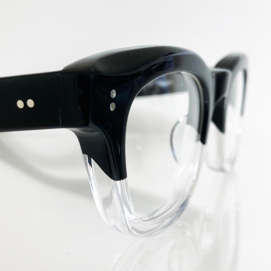 EFFECTOR エフェクター RASCH/ラッシュ Col.BK2 茶系 黒×クリア メガネ オリジナル モデル ウェリントンタイプ 国内正規品 販売店 | EFFECTOR | 04