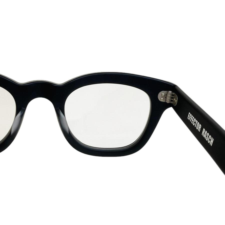 EFFECTOR エフェクター RASCH/ラッシュ Col.BKM 黒マット メガネ オリジナルモデル ウェリントンタイプ 国内正規品 販売店 | EFFECTOR | 05