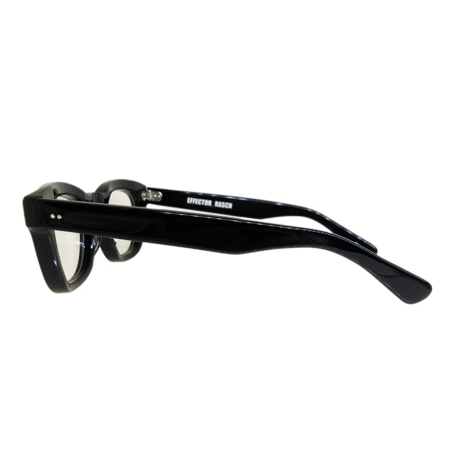 EFFECTOR エフェクター RASCH/ラッシュ Col.BK 黒 メガネ オリジナルモデル ウェリントンタイプ 国内正規品 販売店 | EFFECTOR | 02