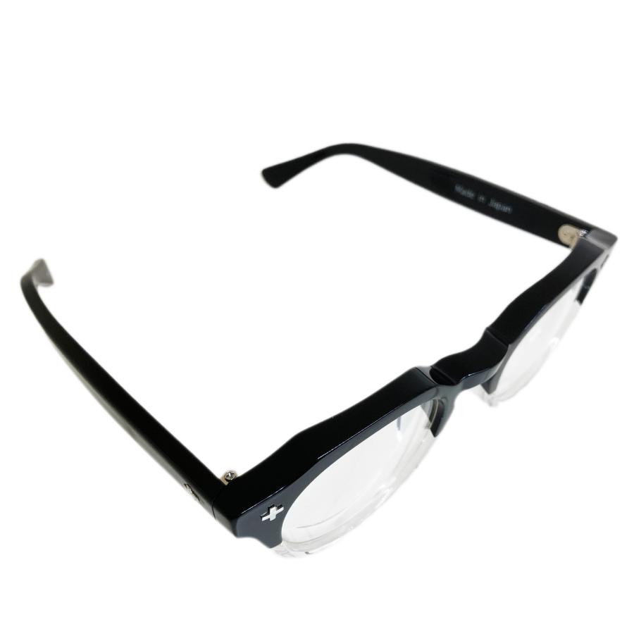 EFFECTOR エフェクター TRIO/トリオ Col.BK2 黒×クリア メガネ オリジナルモデル クラウンパントタイプ 国内正規品販売店 | EFFECTOR | 03