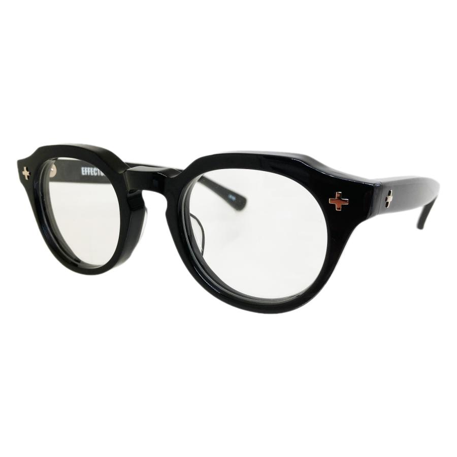 EFFECTOR エフェクター TRIO/トリオ Col. BKG 黒ゴールド メガネ オリジナルモデル クラウンパントタイプ 国内正規品販売店 | EFFECTOR