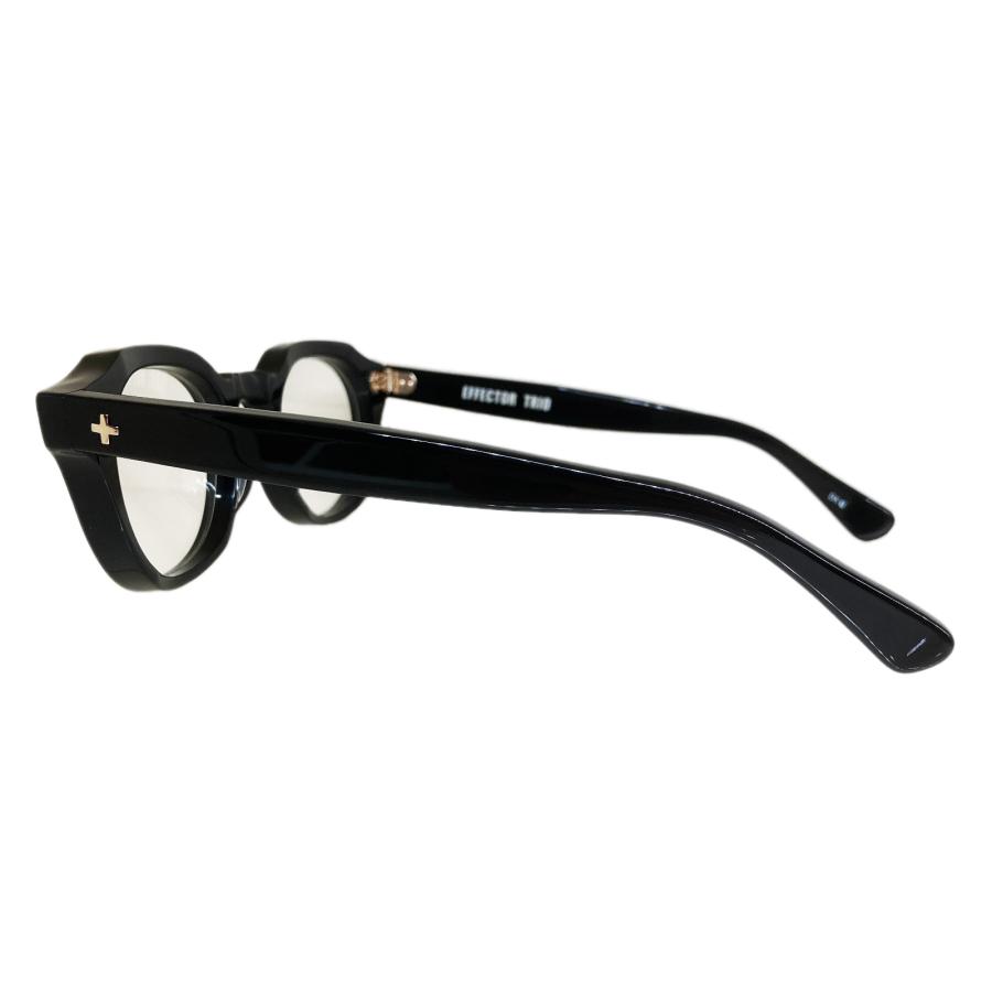 EFFECTOR エフェクター TRIO/トリオ Col. BKG 黒ゴールド メガネ オリジナルモデル クラウンパントタイプ 国内正規品販売店 | EFFECTOR | 02
