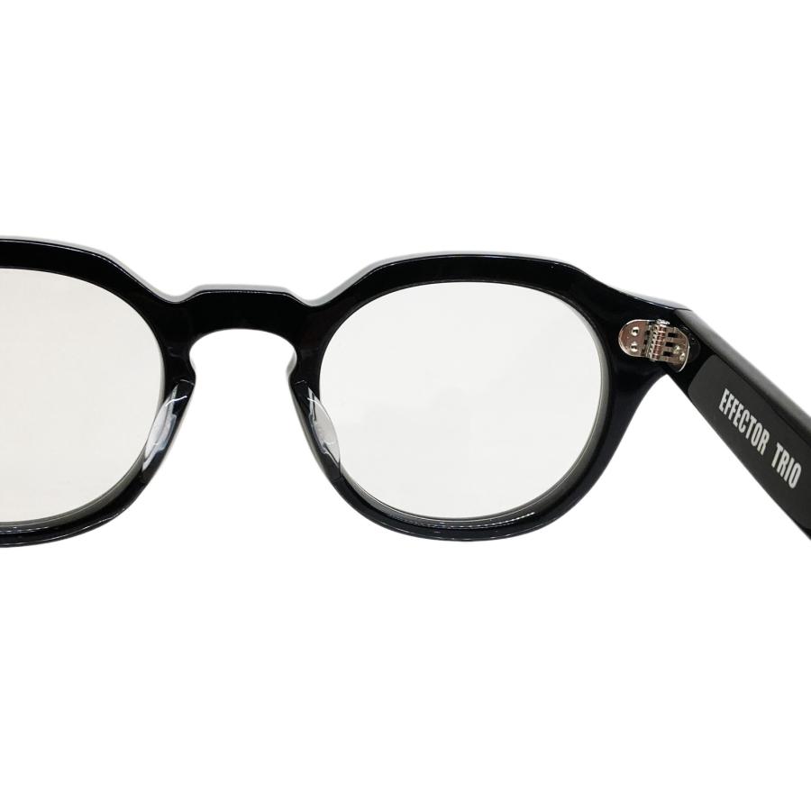 EFFECTOR エフェクター TRIO/トリオ Col.BK 黒 メガネ オリジナルモデル クラウンパントタイプ 国内正規品販売店 | EFFECTOR | 05