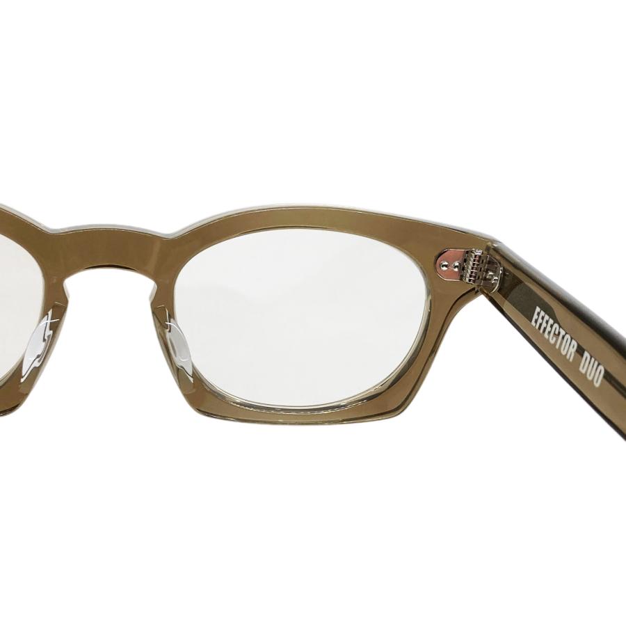 EFFECTOR エフェクター DUO/デュオ Col.KH カーキ メガネ オリジナルモデル ウェリントンタイプ 国内正規品販売店 | EFFECTOR | 05