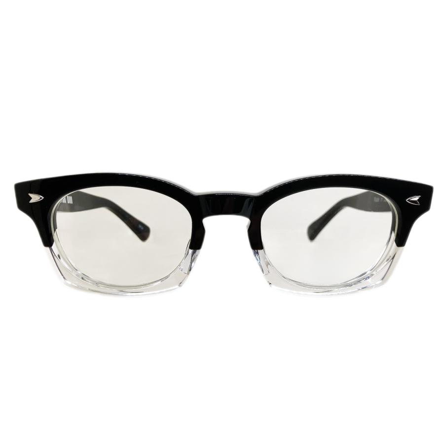 EFFECTOR エフェクター DUO/デュオ Col.BK2 黒×クリア メガネ オリジナルモデル ウェリントンタイプ 国内正規品販売店 | EFFECTOR | 01