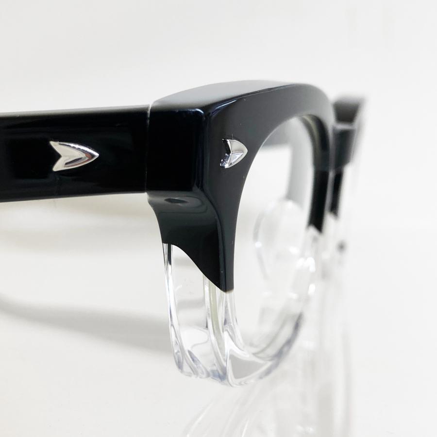 EFFECTOR エフェクター DUO/デュオ Col.BK2 黒×クリア メガネ オリジナルモデル ウェリントンタイプ 国内正規品販売店 | EFFECTOR | 04