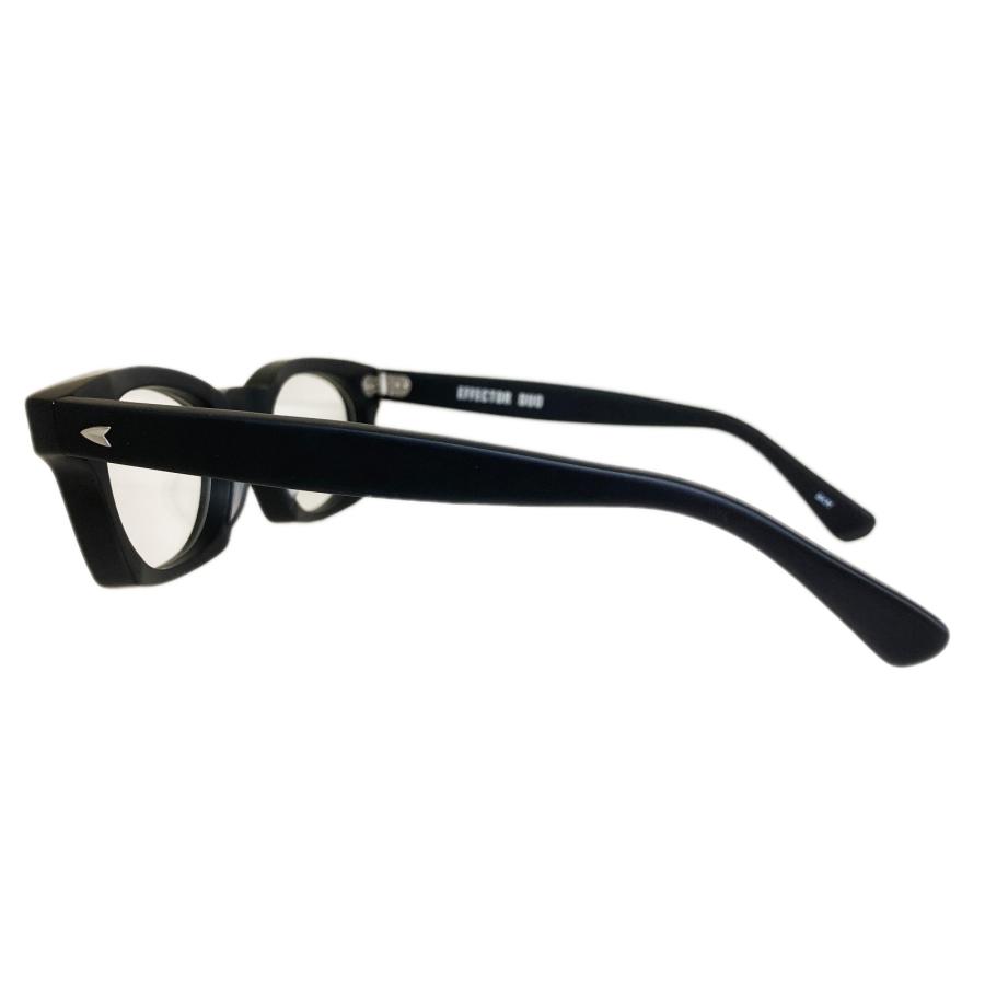 EFFECTOR エフェクター DUO/デュオ Col.BKM 黒マット メガネ オリジナルモデル ウェリントンタイプ 国内正規品販売店 | EFFECTOR | 02