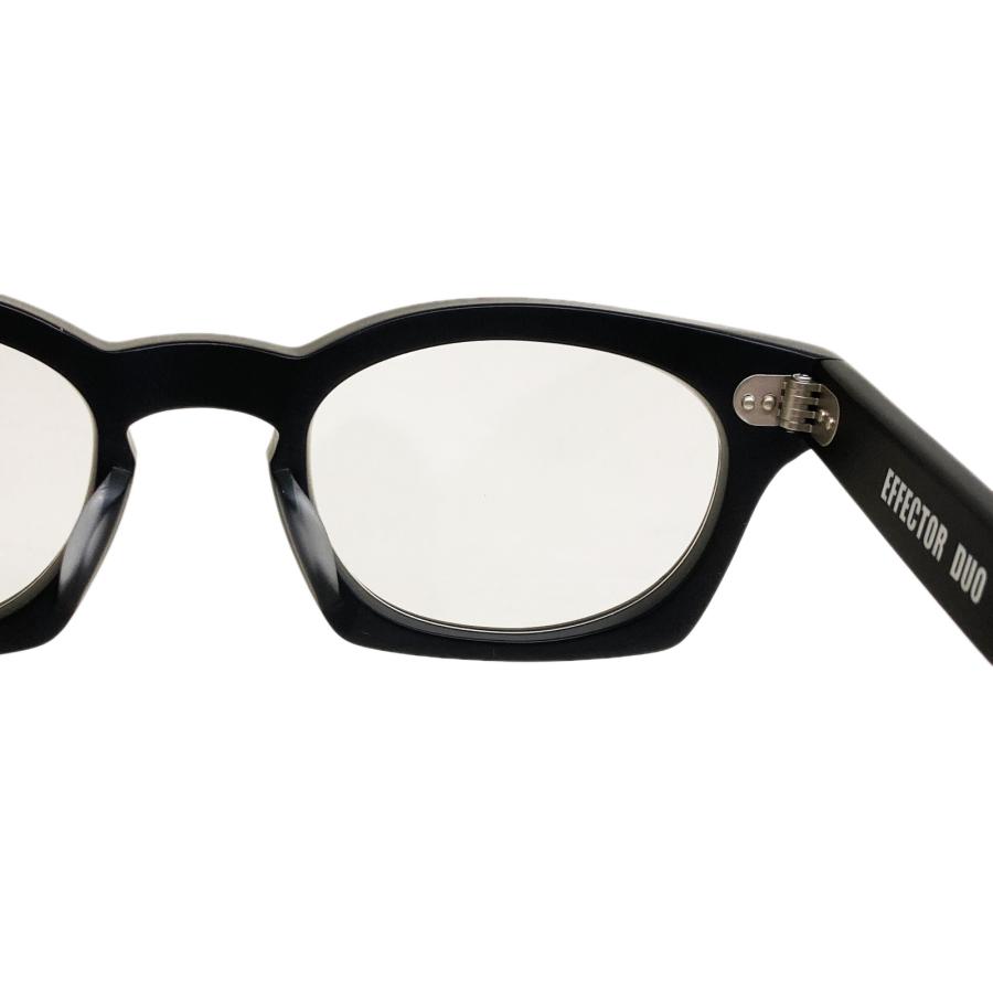 EFFECTOR エフェクター DUO/デュオ Col.BKM 黒マット メガネ オリジナルモデル ウェリントンタイプ 国内正規品販売店 | EFFECTOR | 05