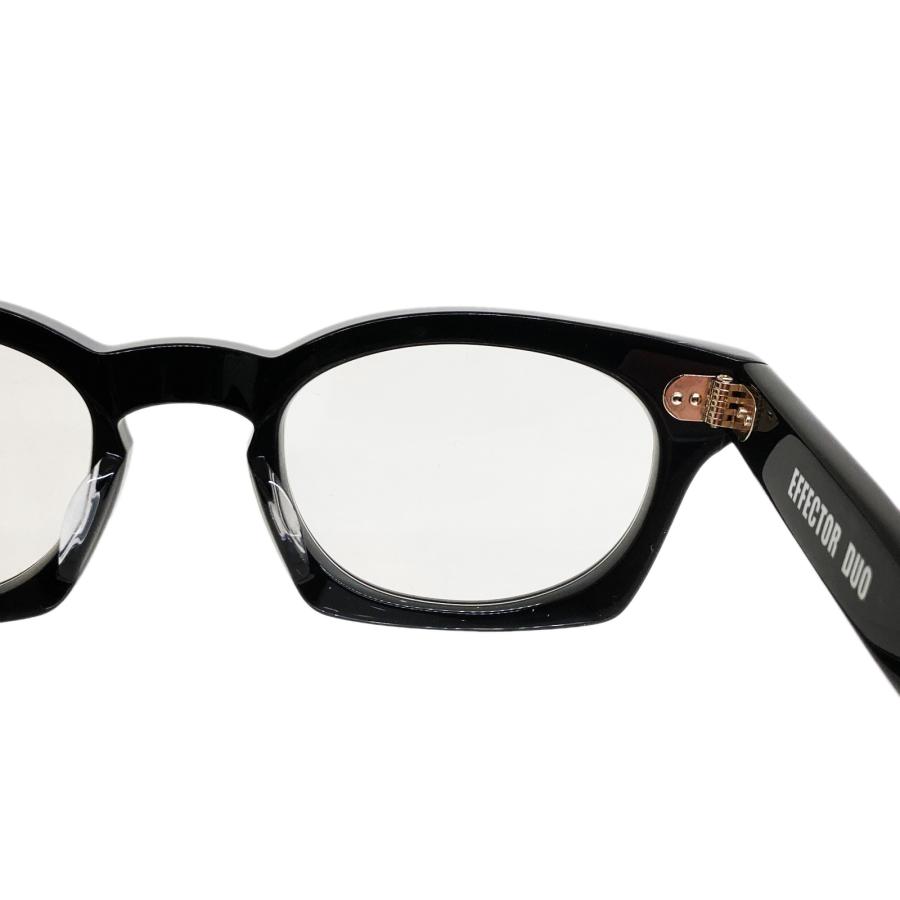 EFFECTOR エフェクター DUO/デュオ Col.BKG 黒ゴールド メガネ オリジナルモデル ウェリントンタイプ 国内正規品販売店 | EFFECTOR | 05