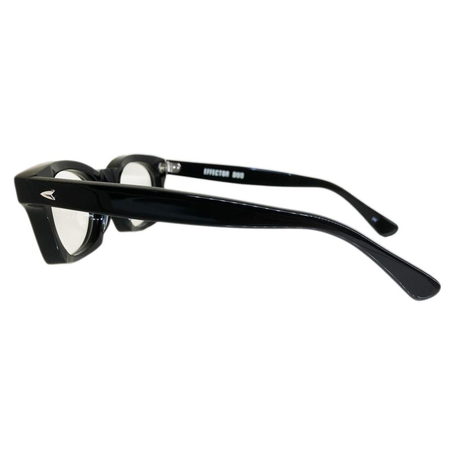 EFFECTOR エフェクター DUO/デュオ Col. BK 黒 メガネ オリジナルモデル ウェリントンタイプ 国内正規品販売店 | EFFECTOR | 02