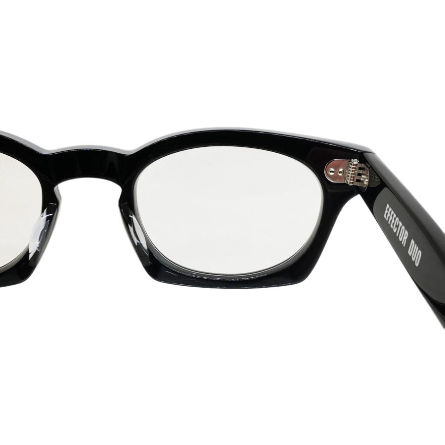 EFFECTOR エフェクター DUO/デュオ Col. BK 黒 メガネ オリジナルモデル ウェリントンタイプ 国内正規品販売店 | EFFECTOR | 05