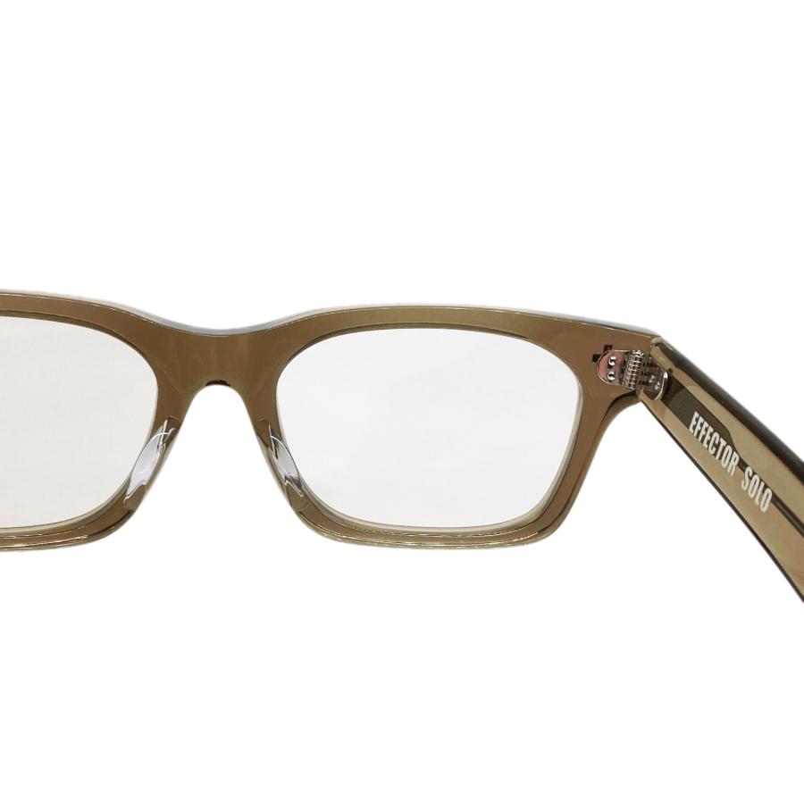 EFFECTOR エフェクター SOLO/ソロ Col.KH カーキ メガネ オリジナルモデル スクエアタイプ 国内正規品販売店 | EFFECTOR | 05