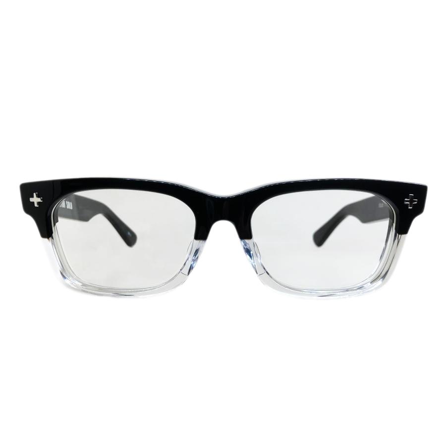 EFFECTOR エフェクター SOLO/ソロ Col.BK2 黒×クリア メガネ オリジナルモデル スクエアタイプ 国内正規品販売店 | EFFECTOR | 01