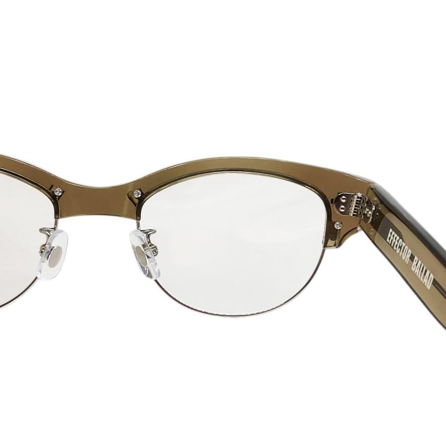 EFFECTOR エフェクター BALLAD/バラード Col.KH カーキ メガネ オリジナルモデル サーモントブロータイプ 国内正規品販売店 | EFFECTOR | 05