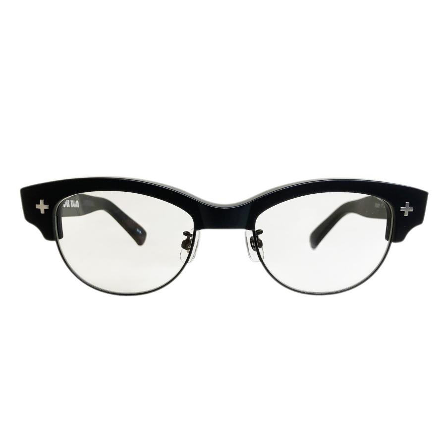 EFFECTOR エフェクター BALLAD/バラード Col.BKM 黒マット メガネ オリジナルモデル サーモントブロータイプ 国内正規品販売店 | EFFECTOR | 01