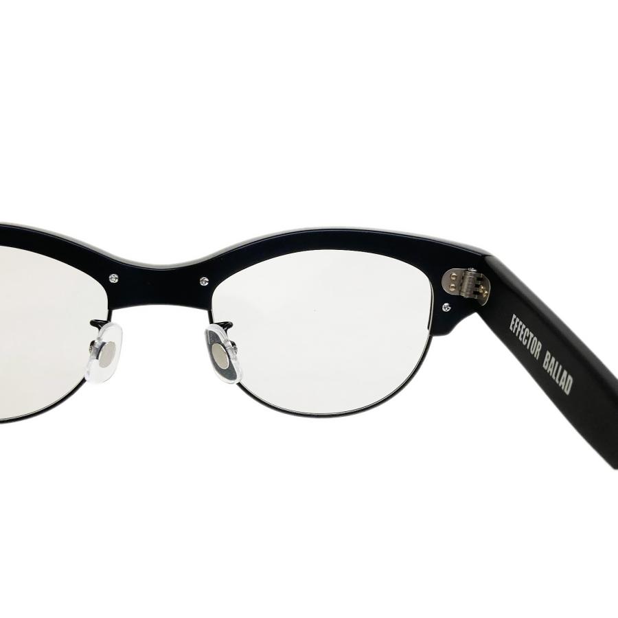 EFFECTOR エフェクター BALLAD/バラード Col.BKM 黒マット メガネ オリジナルモデル サーモントブロータイプ 国内正規品販売店 | EFFECTOR | 05