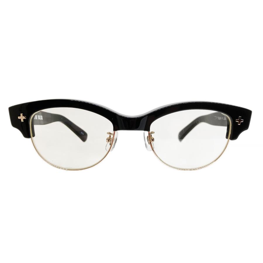 EFFECTOR エフェクター BALLAD/バラード Col.BKG 黒ゴールド メガネ オリジナルモデル サーモントブロータイプ 国内正規品販売店 | EFFECTOR | 01