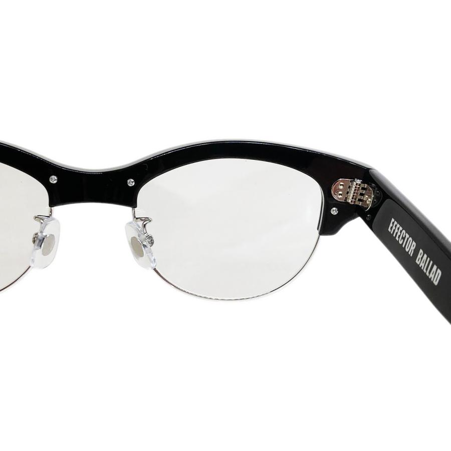EFFECTOR エフェクター BALLAD/バラード Col.BK 黒 メガネ オリジナルモデル サーモントブロータイプ 国内正規品販売店 | EFFECTOR | 05