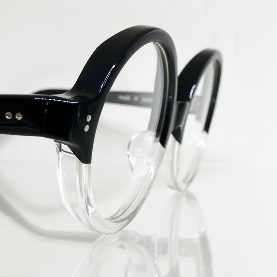 EFFECTOR エフェクター KOZMIC/コズミック Col.BK2 黒×クリア メガネ サングラス ラウンドタイプ 70's 国内正規品販売店 | EFFECTOR | 04