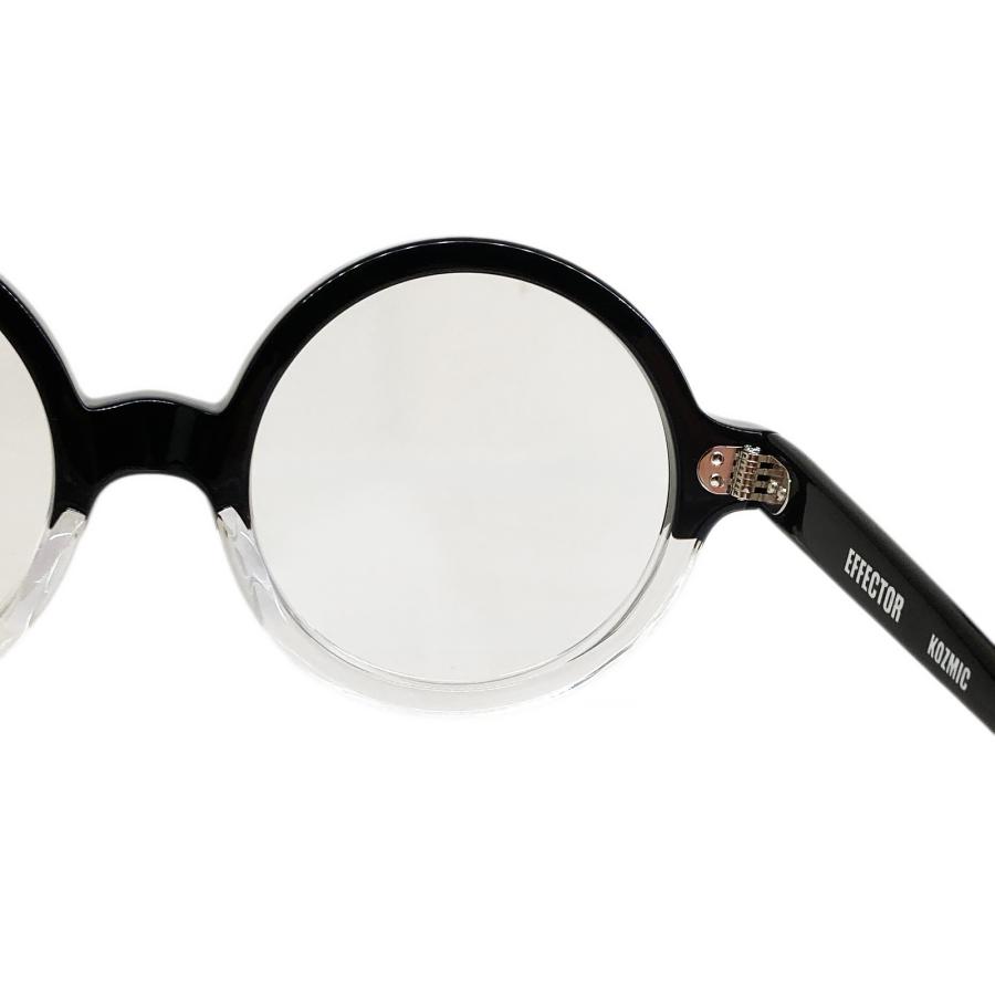 EFFECTOR エフェクター KOZMIC/コズミック Col.BK2 黒×クリア メガネ サングラス ラウンドタイプ 70's 国内正規品販売店 | EFFECTOR | 05