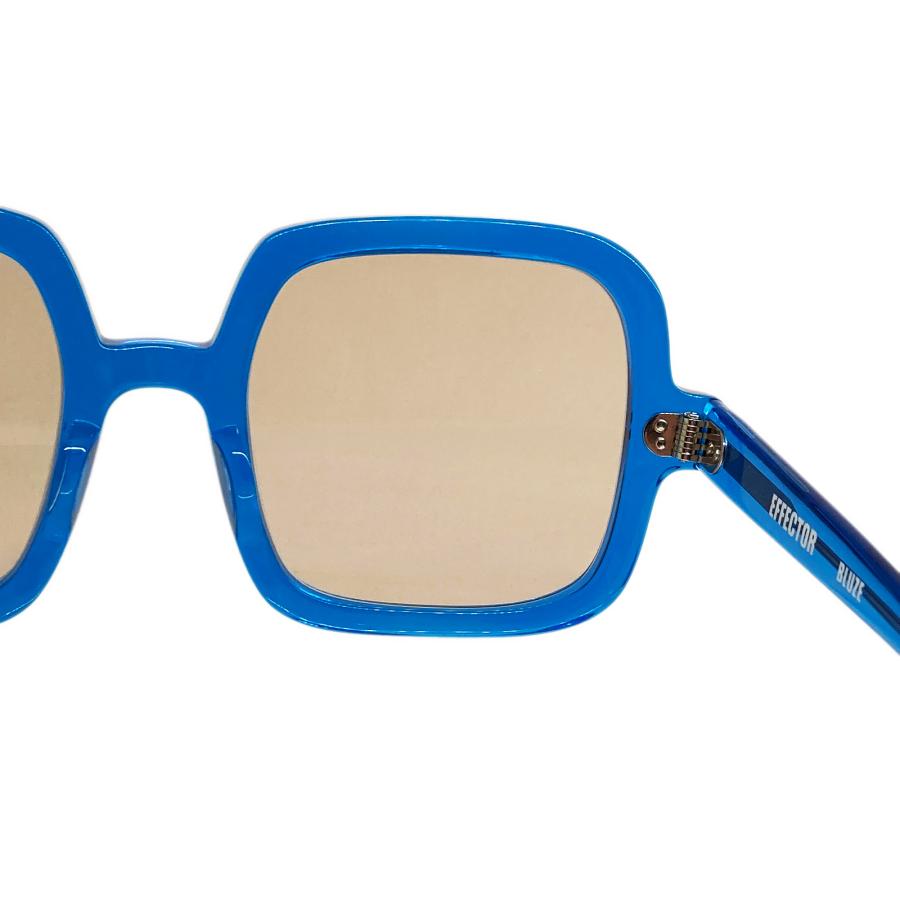EFFECTOR エフェクター BLUZE/ブルーズ Col.BLBR ブルー/ブラウン メガネ サングラス スクエアタイプ 70's 国内正規品販売店 | EFFECTOR | 05