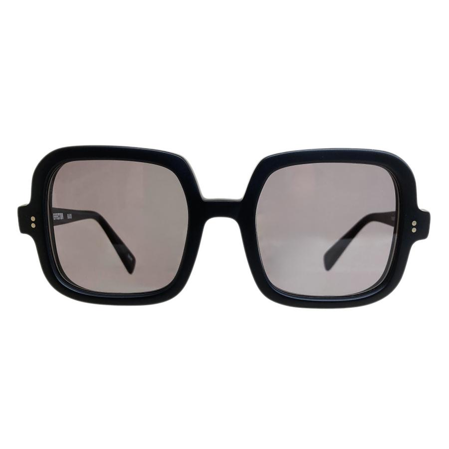 EFFECTOR エフェクター BLUZE/ブルーズ Col.BKMGY 黒マット/グレー メガネ サングラス スクエアタイプ 70's 国内正規品販売店 | EFFECTOR | 01
