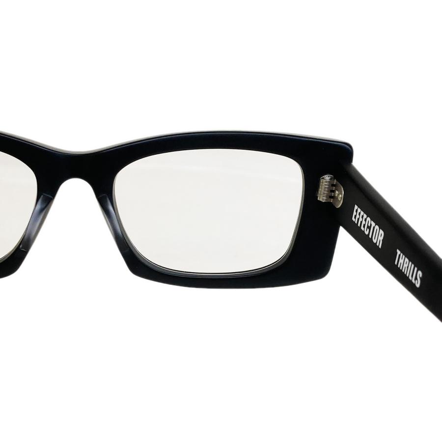 EFFECTOR エフェクター THRILLS/スリルズ Col.BKM 黒マット メガネ オリジナルモデル スクエアタイプ 国内正規品販売店 | EFFECTOR | 05