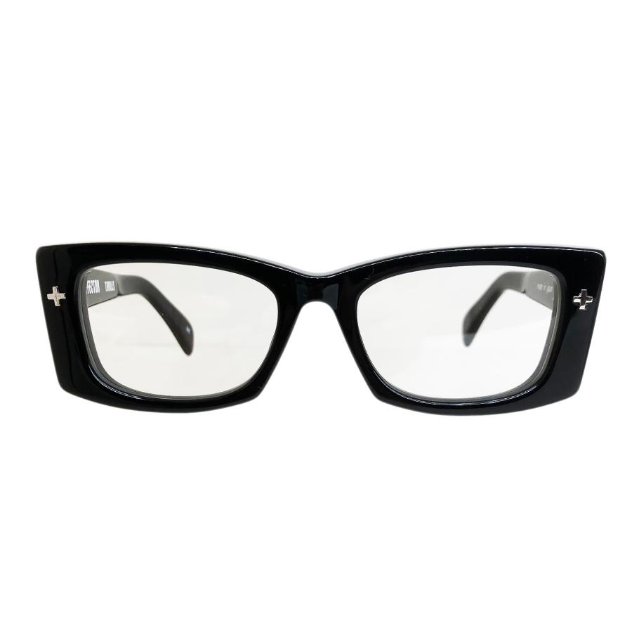 EFFECTOR エフェクター THRILLS/スリルズ Col.BK 黒 メガネ オリジナルモデル スクエアタイプ 国内正規品販売店 | EFFECTOR | 01