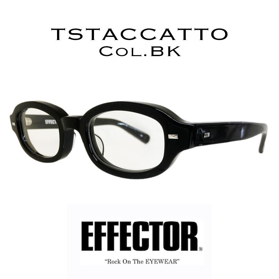 EFFECTOR エフェクター TSTACCATTO/スタッカート Col. BK 黒 メガネ サングラス トノーシェイプタイプ 国内正規品販売店 | EFFECTOR