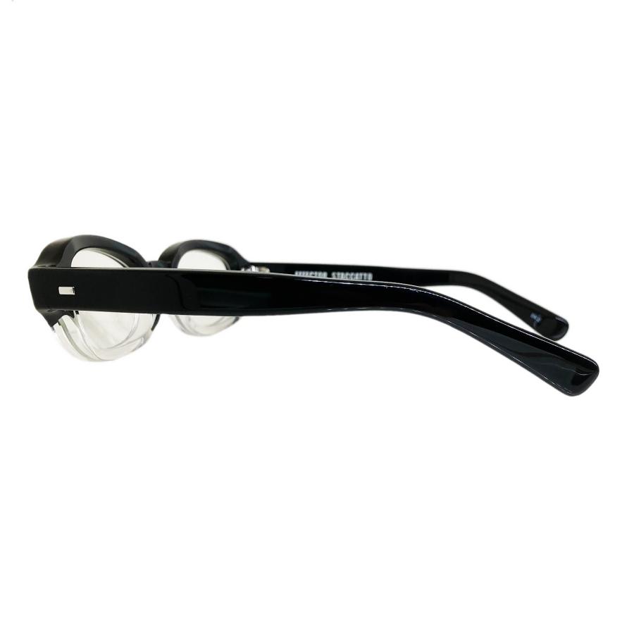 EFFECTOR エフェクター TSTACCATTO/スタッカート Col.BK2 黒×クリア メガネ サングラス トノーシェイプタイプ 国内正規品販売店 | EFFECTOR | 02
