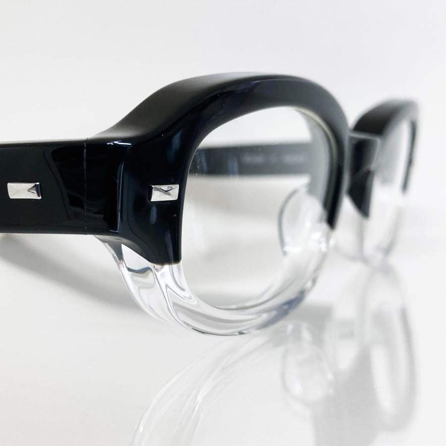 EFFECTOR エフェクター TSTACCATTO/スタッカート Col.BK2 黒×クリア メガネ サングラス トノーシェイプタイプ 国内正規品販売店 | EFFECTOR | 04