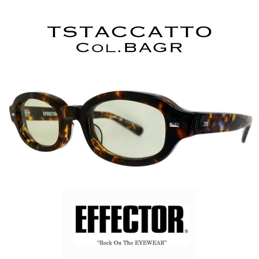 EFFECTOR エフェクター TSTACCATTO/スタッカート Col. BAGR バラフグリーン メガネ サングラス トノーシェイプタイプ 国内正規品販売店 | EFFECTOR