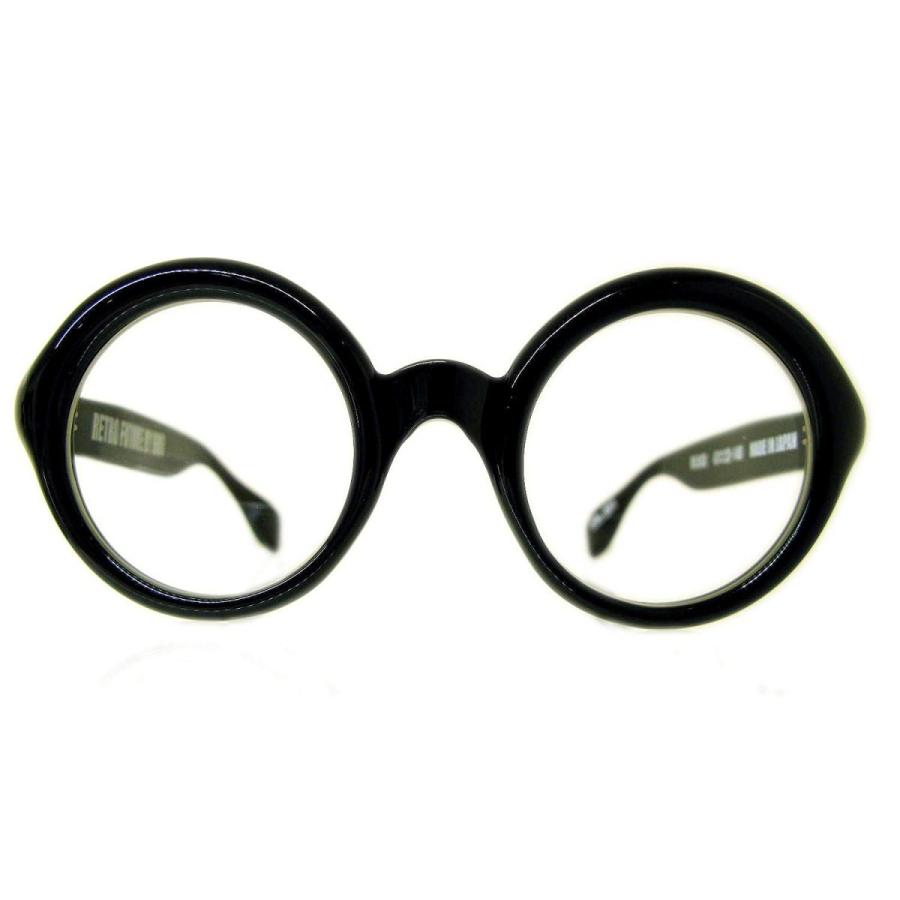 FACTORY900 ファクトリー900 メガネ サングラス ラウンドタイプ 丸メガネ FACTORY900 RETRO RF-013 Col.001（黒） 正規取扱店 FACTORY900 RETRO